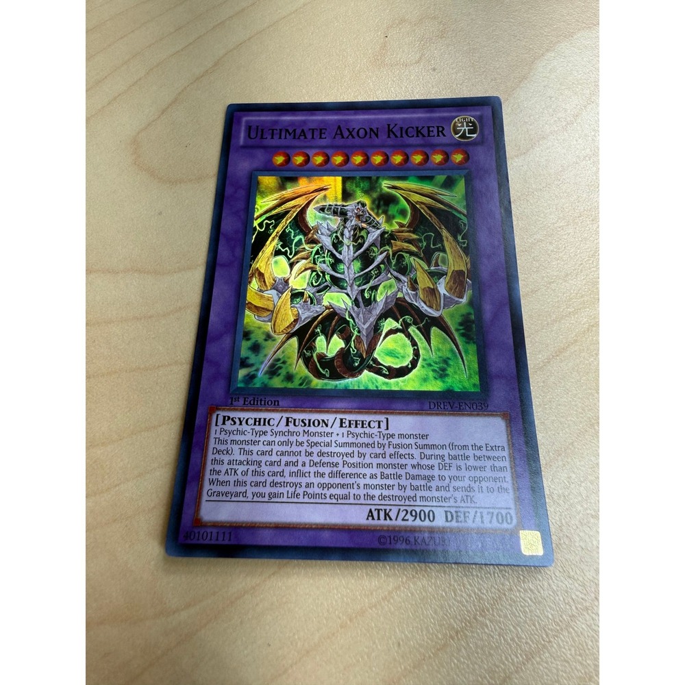 Yu-Gi-Oh Ultimate Axon Kicker 1st Edition‎ Ultra Rare Psychic Fusion MP